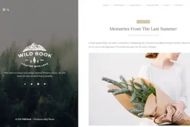download wild book wordpress theme
