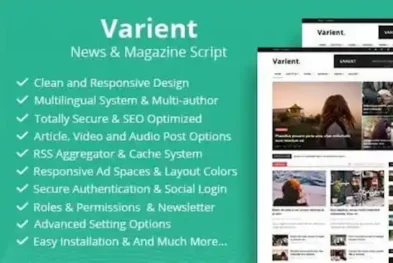 Varient News and Magazine Script